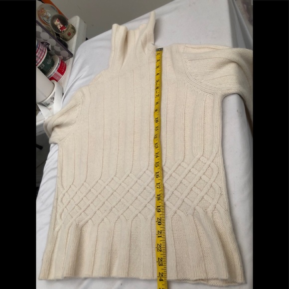 Ann Taylor Loft Turtleneck Sweater Wool Angora XL - Picture 6 of 9